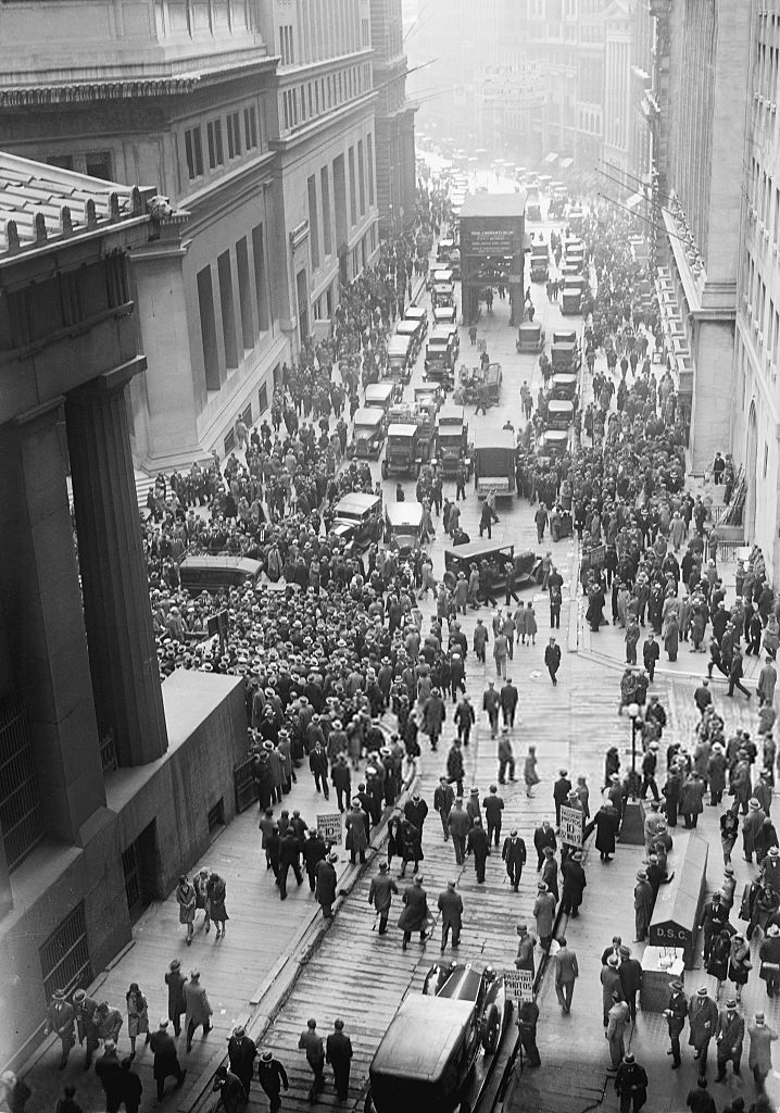 outside the Stock Exchange