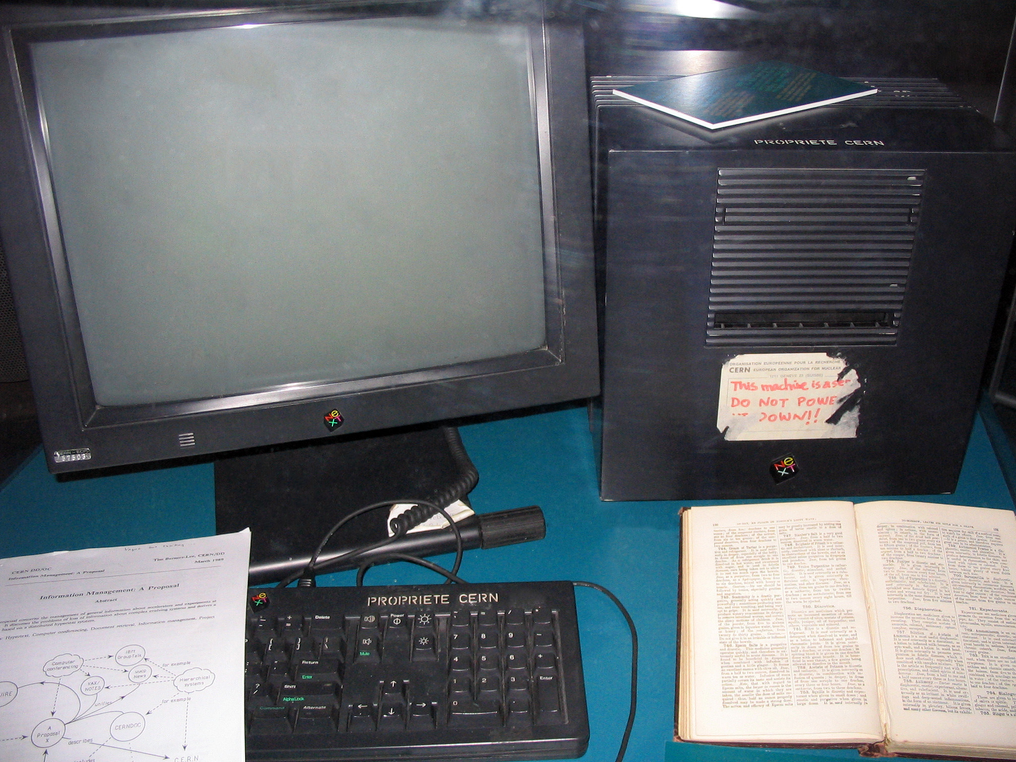 First web server