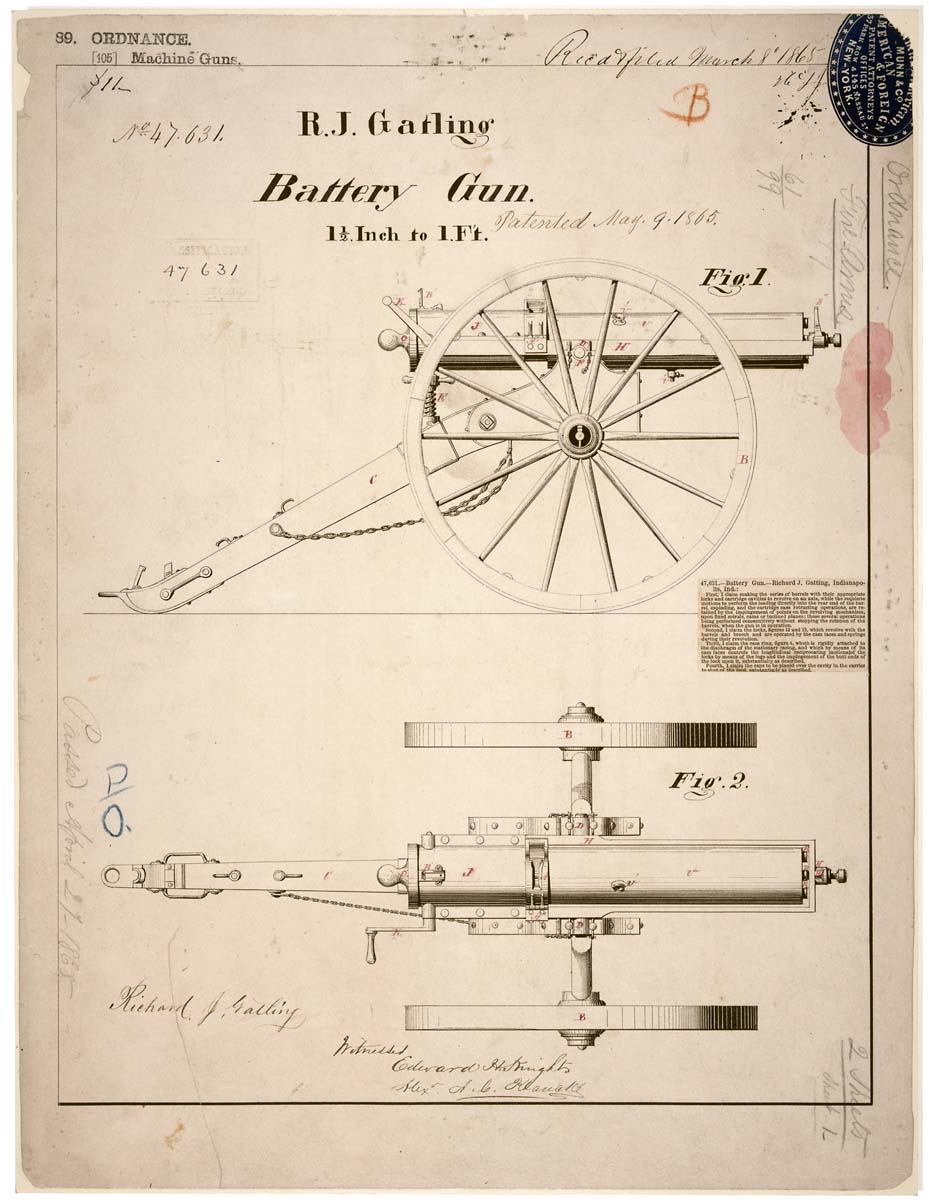 Gatling gun