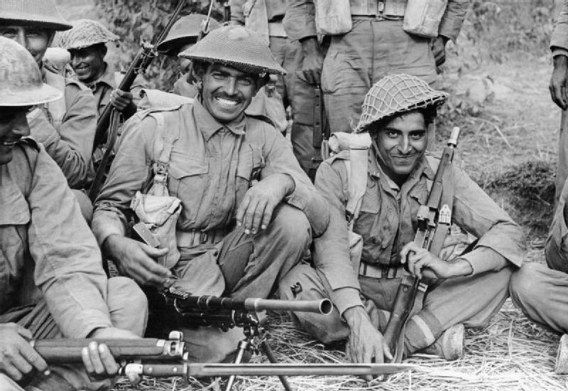 Indian infantrymen