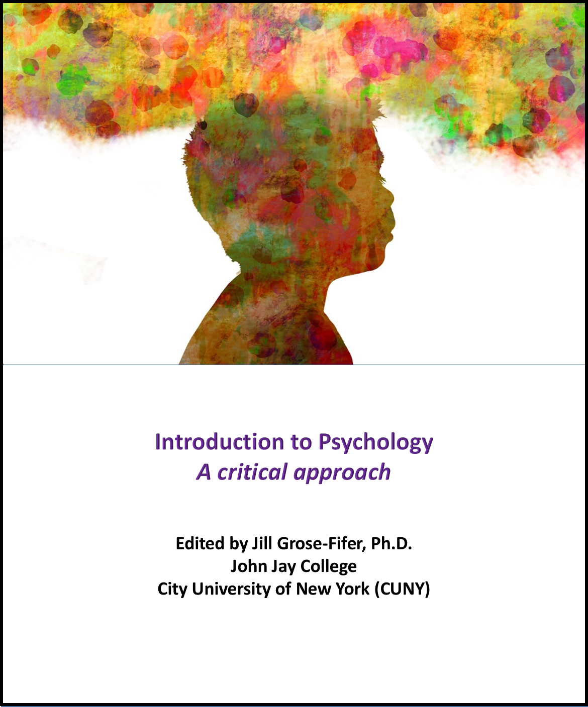 Cover image for Introduction to Psychology (A critical approach)
