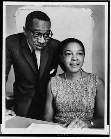 Photo of Mamie Phipps Clark and Kenneth Clark