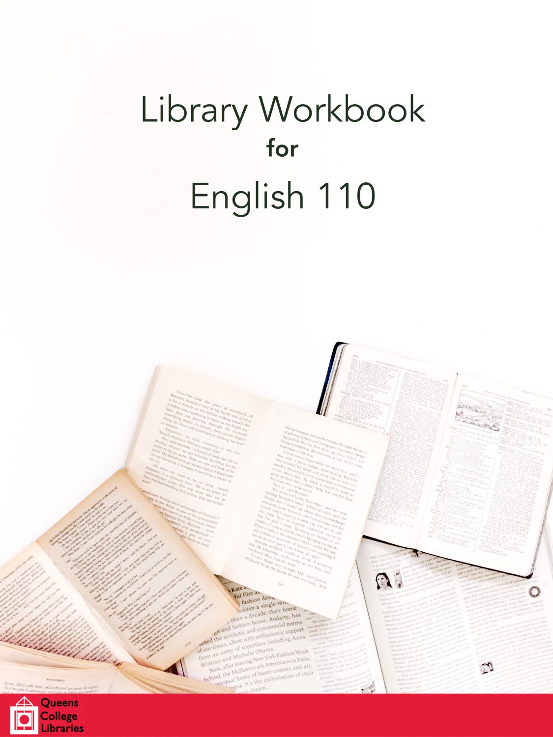 Cover image for Library Workbook for English 110: An Exhibit-Based Approach