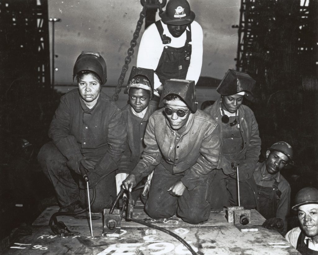 1943, some real Rosie the Riveters