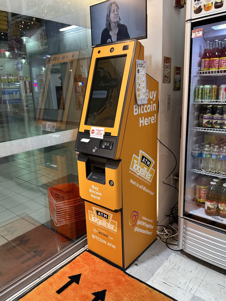 Bitcoin ATM next to soda sales in Miami