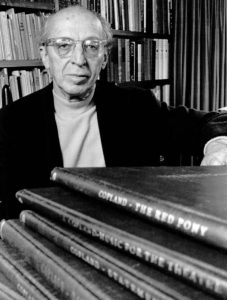 Photograph of Aaron Copland