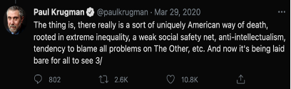 3rd tweet of Krugman