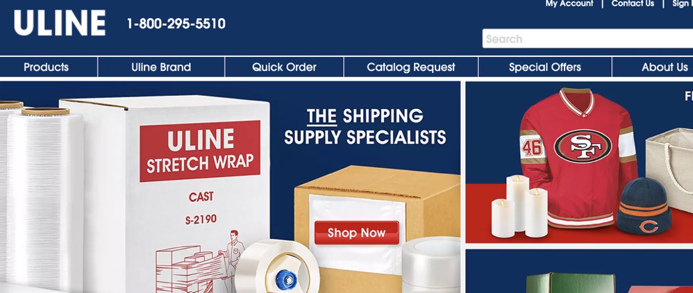 Uline-custom tissue paper