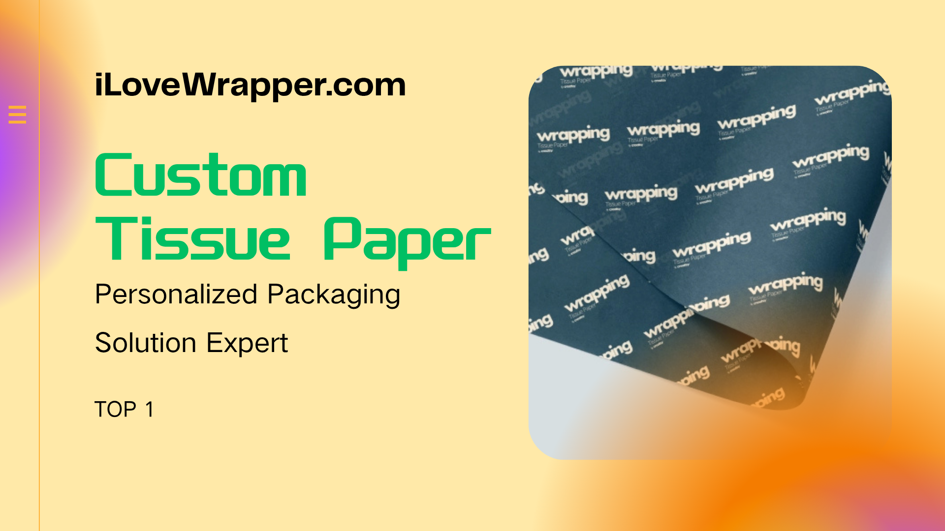 iLoveWrapper - Custom Tissue Paper